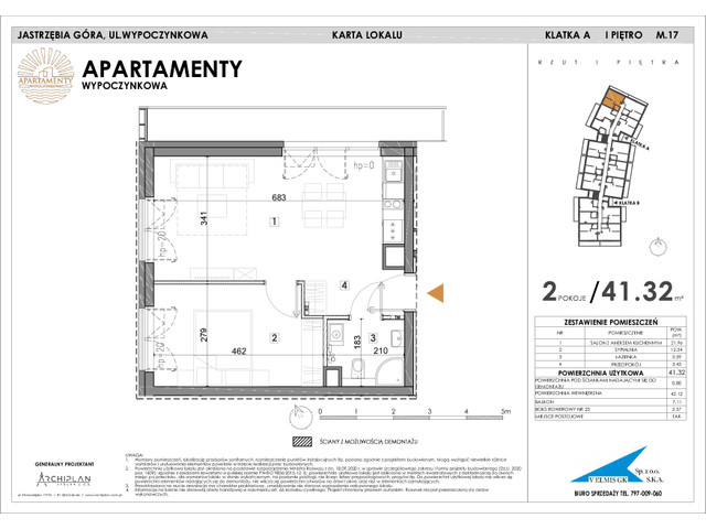 Mieszkanie w inwestycji Apartamenty Wypoczynkowa, symbol 17 » nportal.pl