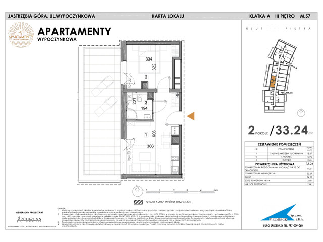 Mieszkanie w inwestycji Apartamenty Wypoczynkowa, symbol 57 » nportal.pl