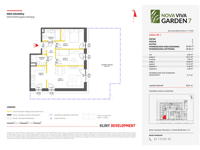 Mieszkanie w inwestycji NOVA VIVA GARDEN, symbol 7_A_3 » nportal.pl