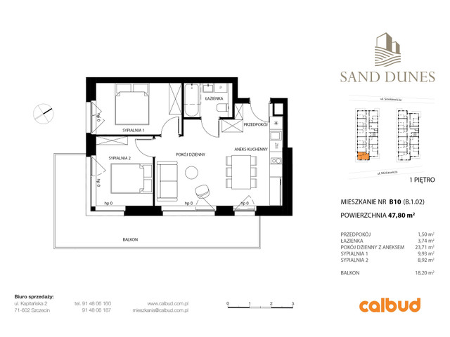 Mieszkanie w inwestycji SAND DUNES, symbol B_10 » nportal.pl