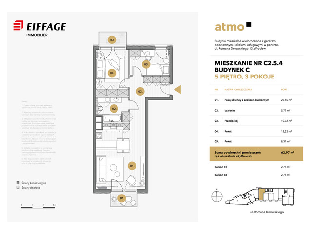 Mieszkanie w inwestycji ATMO, symbol C2.5.4 » nportal.pl