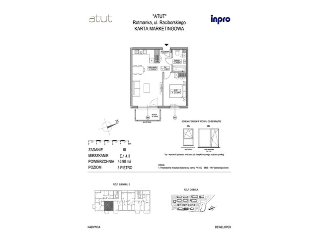 Mieszkanie w inwestycji Atut, symbol E.1.4.3 » nportal.pl