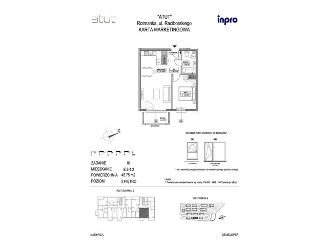 Mieszkanie w inwestycji Atut, symbol E.2.4.2 » nportal.pl
