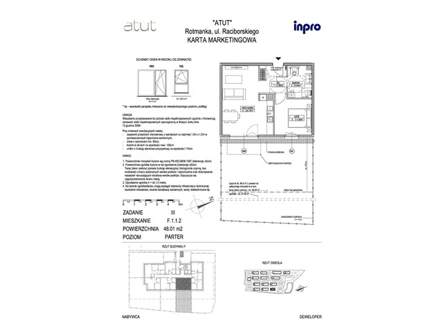 Mieszkanie w inwestycji Atut, symbol F.1.1.2 » nportal.pl