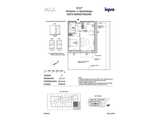 Mieszkanie w inwestycji Atut, symbol G.2.1.2 » nportal.pl