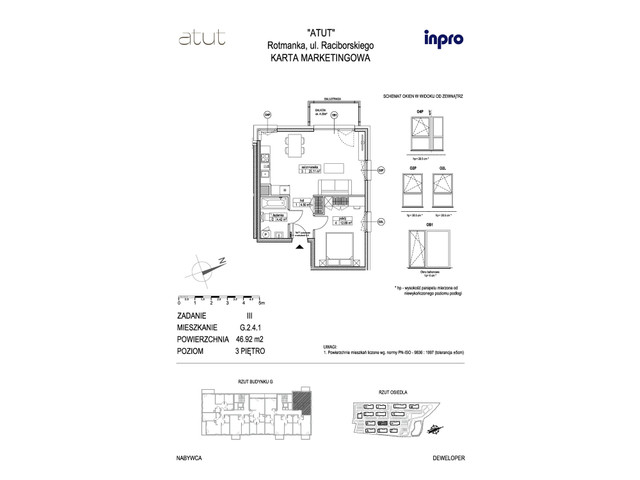 Mieszkanie w inwestycji Atut, symbol G.2.4.1 » nportal.pl