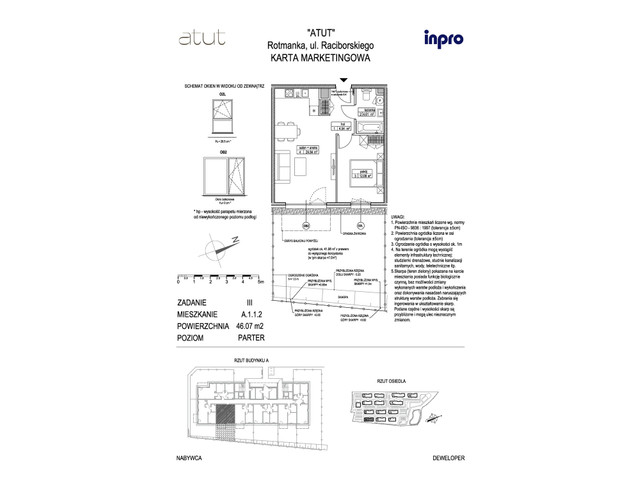 Mieszkanie w inwestycji Atut, symbol A.1.1.2 » nportal.pl