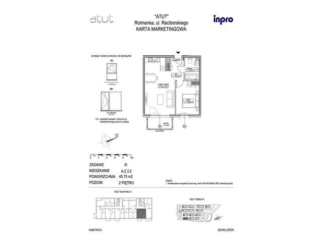 Mieszkanie w inwestycji Atut, symbol A.2.3.2 » nportal.pl