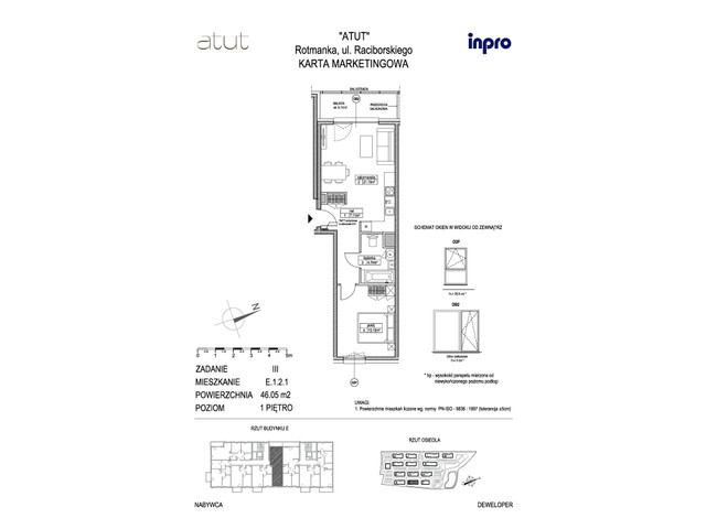 Mieszkanie w inwestycji Atut, symbol E.1.2.1 » nportal.pl