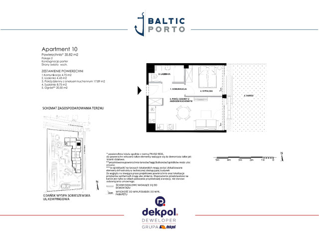 Mieszkanie w inwestycji Baltic Porto, symbol M10 » nportal.pl