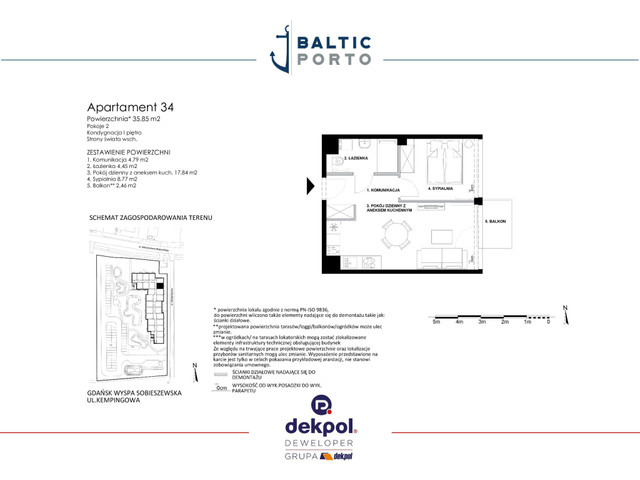 Mieszkanie w inwestycji Baltic Porto, symbol M34 » nportal.pl