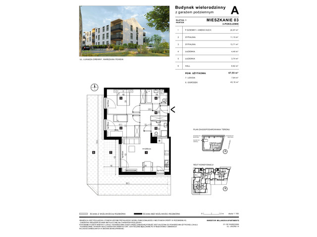 Mieszkanie w inwestycji Millanova Apartments, symbol A.0.3 » nportal.pl