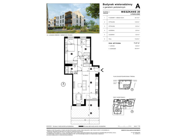 Mieszkanie w inwestycji Millanova Apartments, symbol A.0.20 » nportal.pl