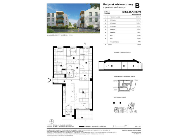 Mieszkanie w inwestycji Millanova Apartments, symbol B.2.8 » nportal.pl