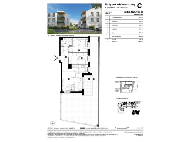 Mieszkanie w inwestycji Millanova Apartments, symbol C.0.23 » nportal.pl