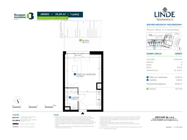 Mieszkanie w inwestycji Linde Residence II, symbol AB0003 » nportal.pl