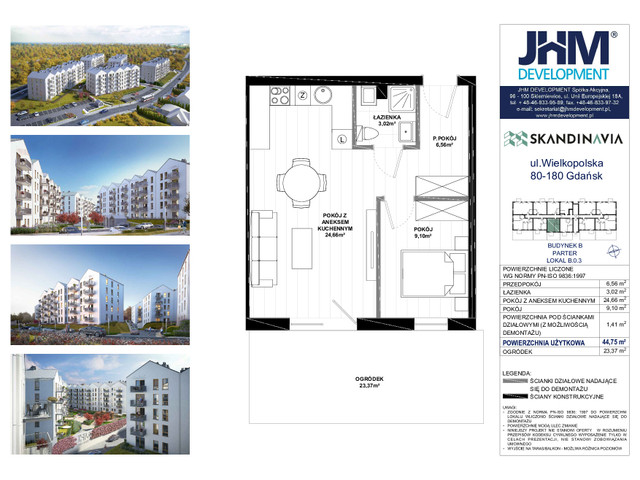 Mieszkanie w inwestycji Skandinavia, symbol B.0.3 » nportal.pl