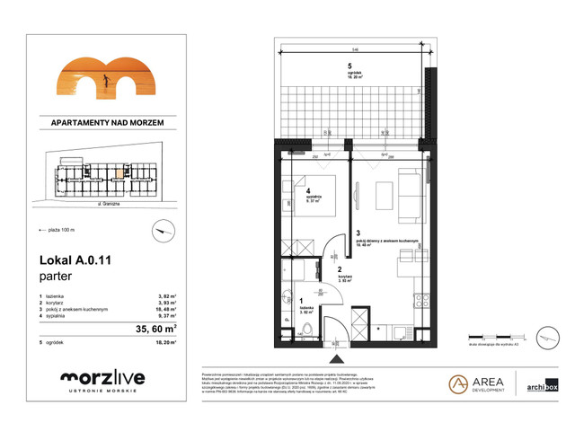 Mieszkanie w inwestycji Morzlive, symbol A.0.11 » nportal.pl