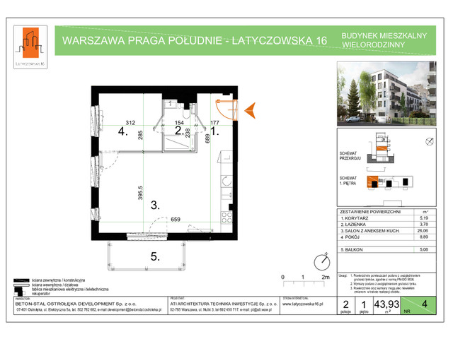 Mieszkanie w inwestycji Latyczowska 16, symbol 4 » nportal.pl