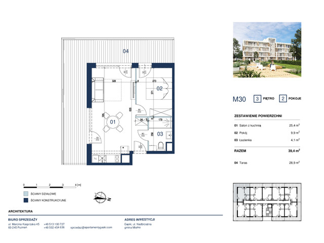 Mieszkanie w inwestycji Apartamenty Gąski, symbol 30 » nportal.pl