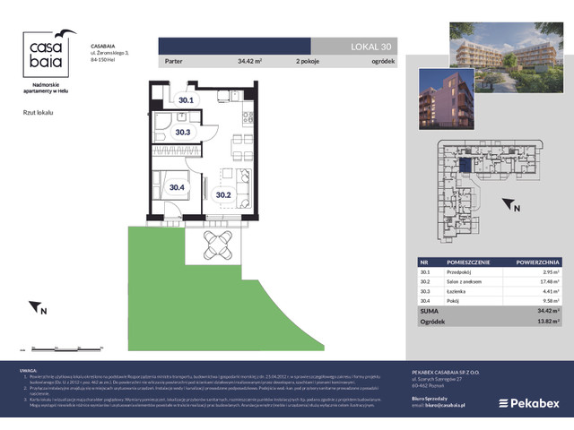 Komercyjne w inwestycji Casa Baia, symbol 30 » nportal.pl