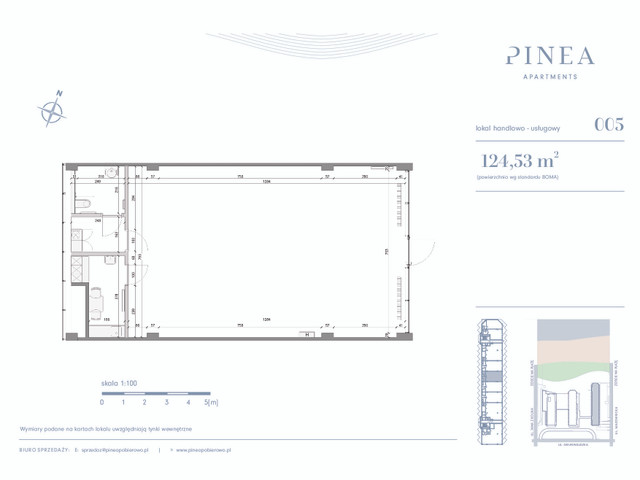 Komercyjne w inwestycji PINEA Apartments | Apartamenty tuż pr..., symbol L005 » nportal.pl