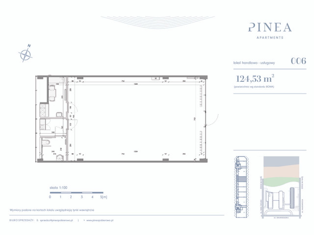 Komercyjne w inwestycji PINEA Apartments | Apartamenty tuż pr..., symbol L006 » nportal.pl