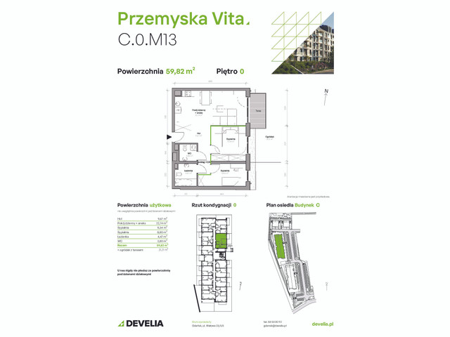 Mieszkanie w inwestycji Przemyska Vita, symbol C.0.M13 » nportal.pl
