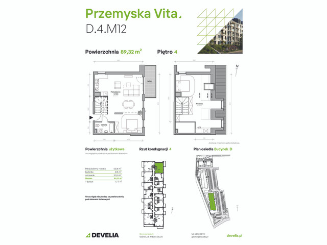 Mieszkanie w inwestycji Przemyska Vita, symbol D.4.M12 » nportal.pl