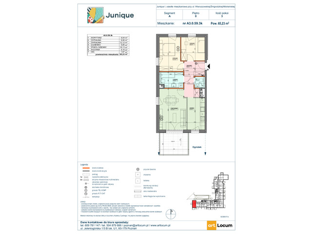 Mieszkanie w inwestycji JUNIQUE, symbol A3.0.59.3k » nportal.pl