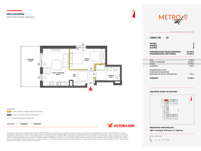 Mieszkanie w inwestycji METRO ART, symbol 10M.26 » nportal.pl