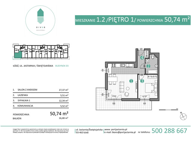 Mieszkanie w inwestycji Port Jastarnia, budynek 03, symbol 13 » nportal.pl