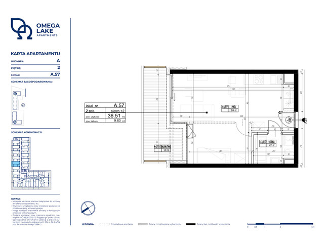 Komercyjne w inwestycji Omega Lake Apartments - lokale inwest..., budynek Do podanej ceny należy doliczyć 23% VAT., symbol A_2.57 » nportal.pl