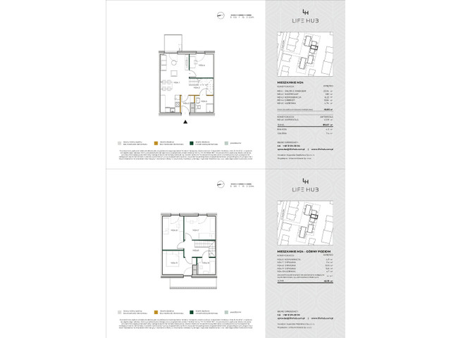 Mieszkanie w inwestycji Life Hub, budynek Mieszkania wykończone pod klucz, symbol M.24 » nportal.pl