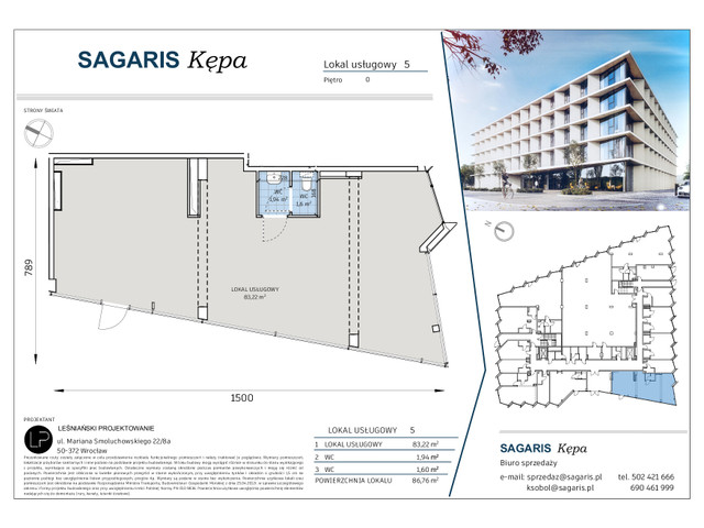 Komercyjne w inwestycji Sagaris Kępa, symbol L.5 » nportal.pl