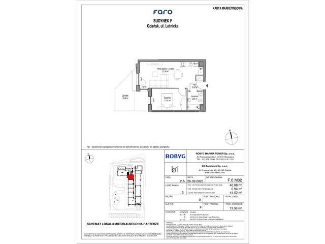 Mieszkanie w inwestycji FARO, symbol F_0M02 » nportal.pl