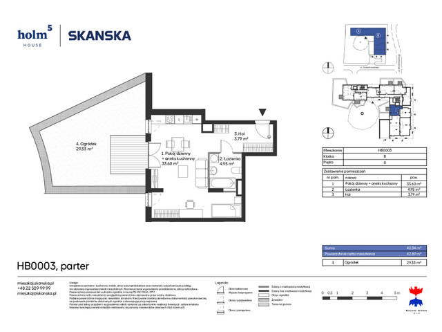 Mieszkanie w inwestycji Holm House, symbol HB0003 » nportal.pl