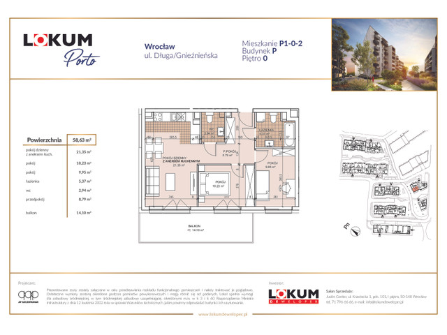 Mieszkanie w inwestycji Lokum Porto, symbol P1-0-2 » nportal.pl