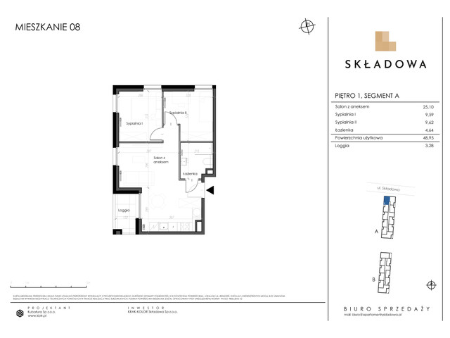 Mieszkanie w inwestycji Apartamenty Składowa, symbol A.8 » nportal.pl