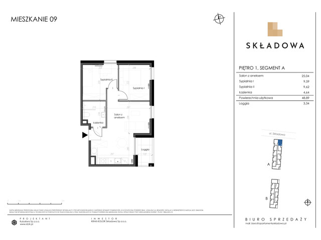 Mieszkanie w inwestycji Apartamenty Składowa, symbol A.9 » nportal.pl