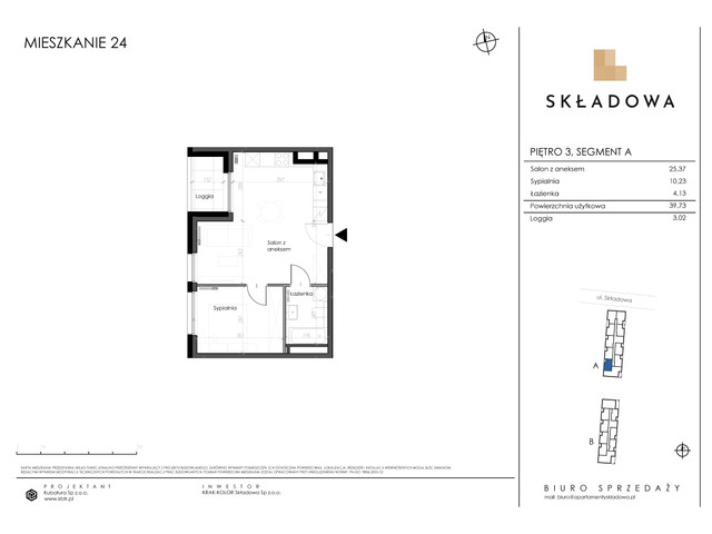 Mieszkanie w inwestycji Apartamenty Składowa, symbol A.24 » nportal.pl