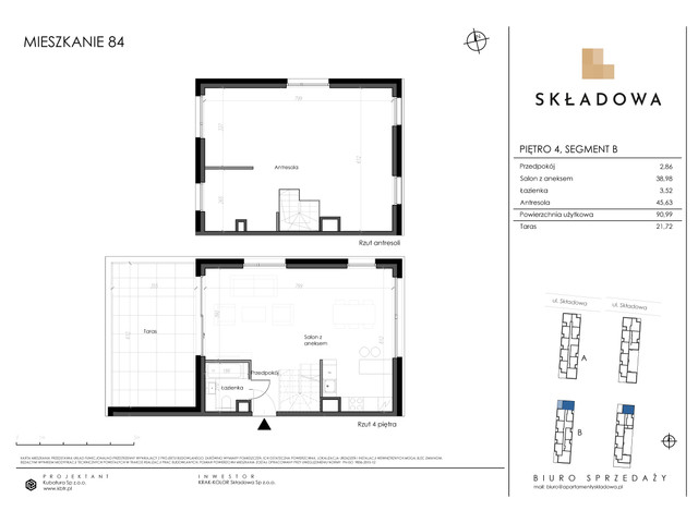 Mieszkanie w inwestycji Apartamenty Składowa, symbol B.84 » nportal.pl