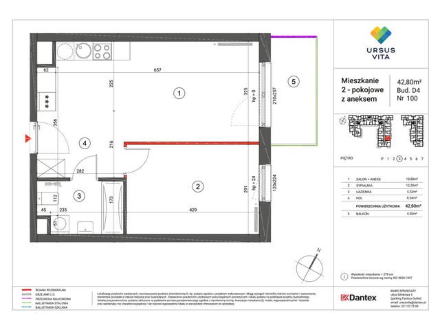 Mieszkanie w inwestycji Ursus Vita, symbol UV_D4D5-M100 » nportal.pl