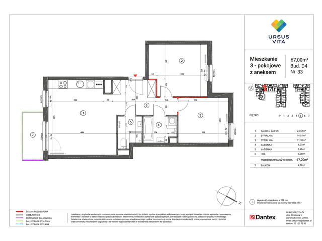 Mieszkanie w inwestycji Ursus Vita, symbol UV_D4D5-M033 » nportal.pl