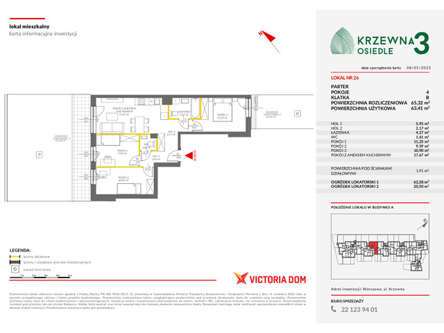 Mieszkanie w inwestycji OSIEDLE KRZEWNA, symbol 3_26 » nportal.pl