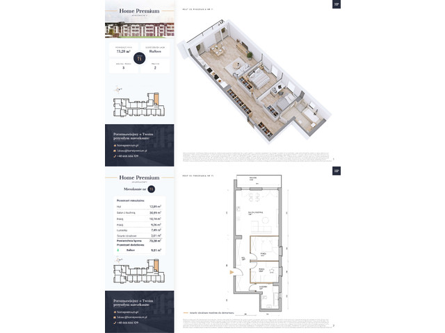 Mieszkanie w inwestycji Apartamenty Home Premium Etap II, symbol M.71 » nportal.pl