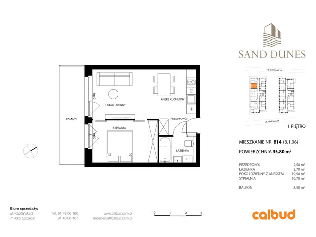 Mieszkanie w inwestycji SAND DUNES, symbol B_14 » nportal.pl