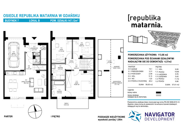 Dom w inwestycji REPUBLIKA MATARNIA, symbol 7B » nportal.pl