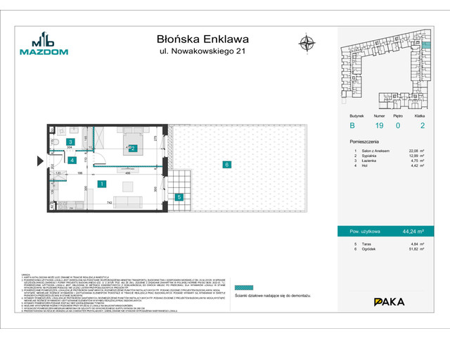 Mieszkanie w inwestycji Błońska Enklawa, symbol B.19 » nportal.pl
