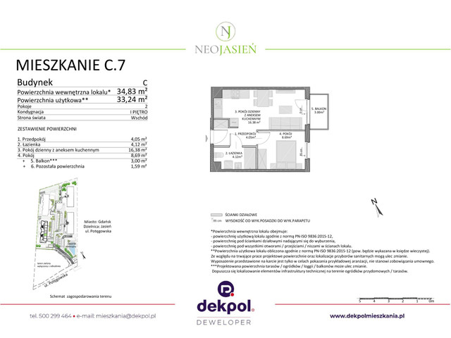 Mieszkanie w inwestycji Neo Jasień, symbol C7 » nportal.pl